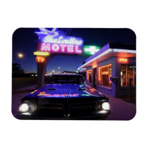 Tucumcari, New Mexico, Vereinigte Staaten. Route 6 Magnet