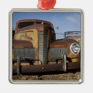 Tucumcari, New Mexico, Vereinigte Staaten. Route 6 Ornament Aus Metall
