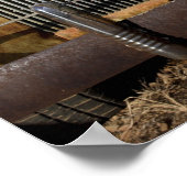 Tucumcari, New Mexico, Vereinigte Staaten. Route 6 Poster (Ecke)