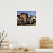 Tucumcari, New Mexico, Vereinigte Staaten. Route 6 Poster (Küche)