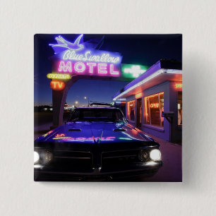 Tucumcari, New Mexiko, Vereinigte Staaten. Weg 66 Button