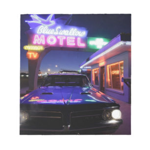 Tucumcari, New Mexiko, Vereinigte Staaten. Weg 66 Notizblock