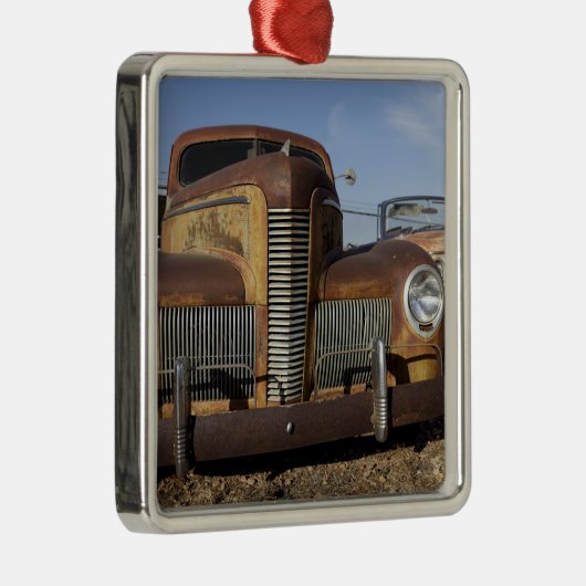 Tucumcari, New Mexiko, Vereinigte Staaten. Weg 66. Ornament Aus Metall (Rechts)