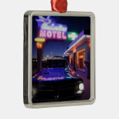 Tucumcari, New Mexiko, Vereinigte Staaten. Weg 66 Ornament Aus Metall (Rechts)