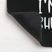 Tüdeliger Fischer-Kostüm-Halloween einfach lustig Mousepad (Ecke)