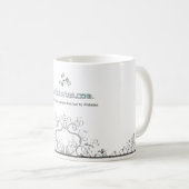 TuDiabetes.com-Tasse |White Line| Kaffeetasse (VorderseiteRechts)