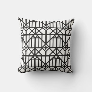 Tudor-Architektur inspirierte Heritage Lattice Lin Kissen