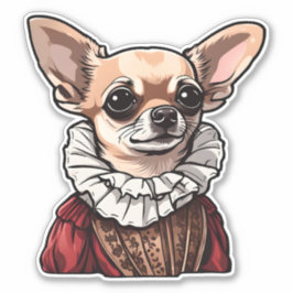 Tudor Chihuahua Aufkleber