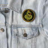 Tudor-Elizabethanisches Schlangendesign mit Rubine Button (Beispiel)