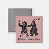 Tudor Hammer Time (Magnet) Magnet (Vorderseite/Rückseite)