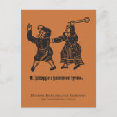 Tudor Hammer Time Postcard Postkarte (Vorderseite)