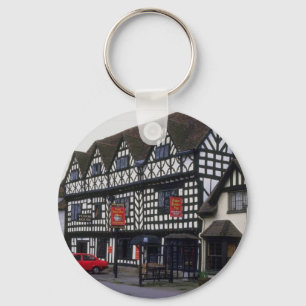 Tudor Haus-Gasthaus, Warwick, Warwickshire, Schlüsselanhänger