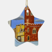 Tudor House in Exeter Keramikornament (Rechts)