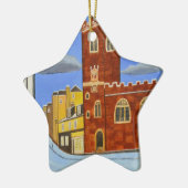 Tudor House in Exeter Keramikornament (Links)