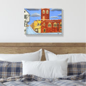 Tudor House in Exeter Leinwand art (Insitu (Schlafzimmer))