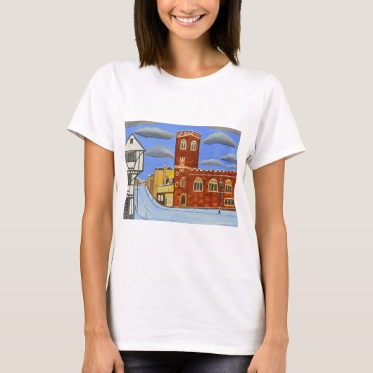 Tudor House in Exeter T-Shirt (Vorderseite)