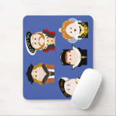 Tudor Monarchs Mousepad (Mit Mouse)