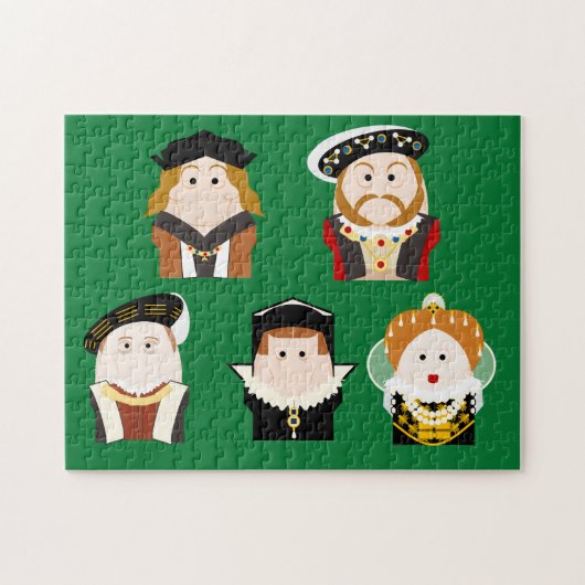 Tudor Monarchs Puzzle (Horizontal)