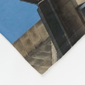 Tudor oak frame Gebäude, Edinburgh, Schottland Fleecedecke (Ecke)