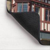 Tudor oak frame Gebäude, Edinburgh, Schottland Mousepad (Ecke)