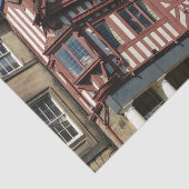 Tudor oak frame Gebäude, Edinburgh, Schottland Seidenpapier (Ausschnitt)