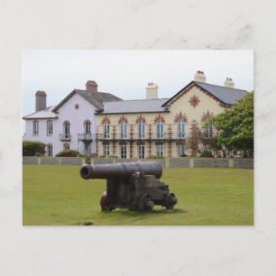 Tudor Rose Cannon Postkarte