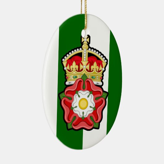 Tudor Rose Christmas Ornament (Rechts)