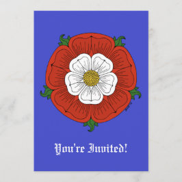 Tudor-Rose Einladung