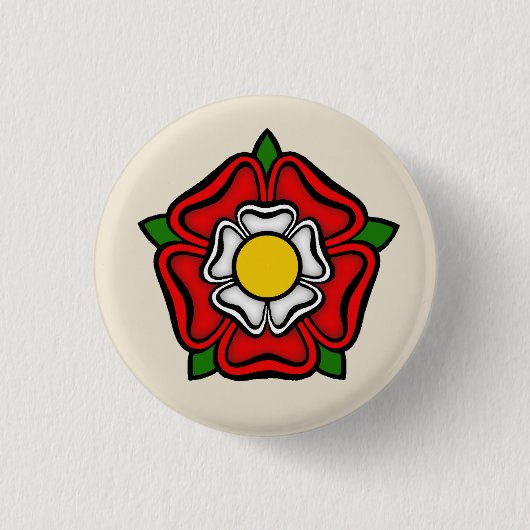 Tudor Rose England, Emblem der Royalty Button (Vorderseite)