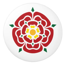 Tudor Rose - englische Rose Keramikknauf