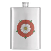 Tudor Rose Flachmann (Vorderseite)