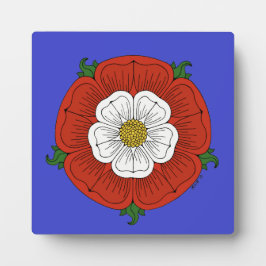 Tudor Rose Fotoplatte