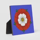 Tudor Rose Fotoplatte (Vorderseite)