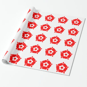 Tudor Rose Geschenkpapier