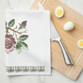 Tudor Rose Handtuch (Viertel Falte)