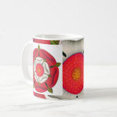 Tudor Rose Kaffeetasse (Vorderseite Links)