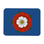 Tudor Rose Magnet (Horizontal)