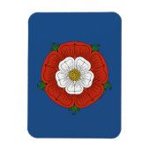 Tudor Rose Magnet (Vertikal)