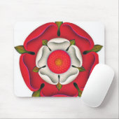 Tudor Rose Mousepad (Mit Mouse)