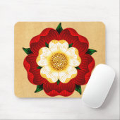 Tudor-Rose Mousepad (Mit Mouse)