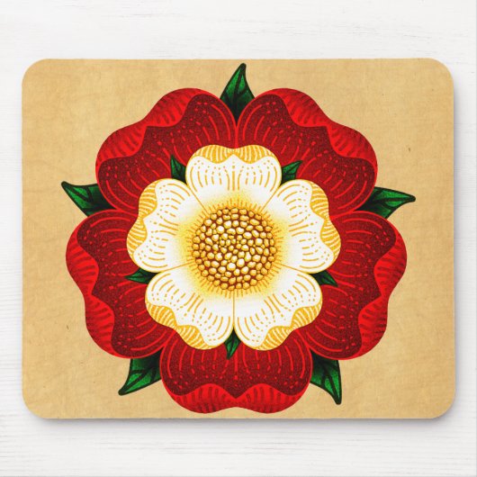 Tudor-Rose Mousepad (Vorne)
