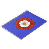 Tudor Rose Notizblock (Linke Seite)