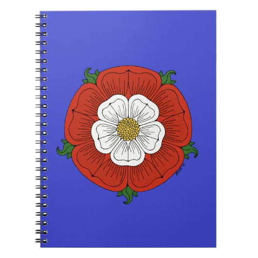 Tudor Rose Notizblock (Vorderseite)