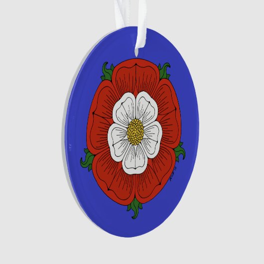 Tudor Rose Ornament (Vorderseite)