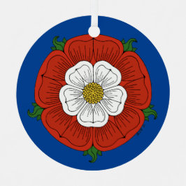Tudor Rose Ornament Aus Metall