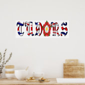 Tudor Rose Poster (Küche)