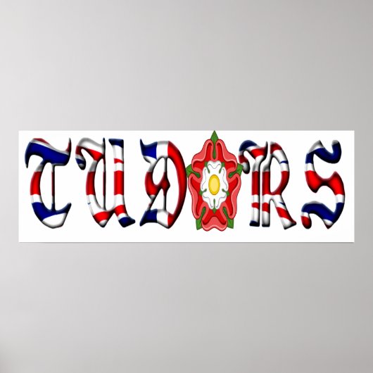 Tudor Rose Poster (Vorne)