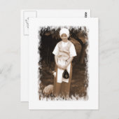 Tudor Rose | Postkarte (Vorne/Hinten)