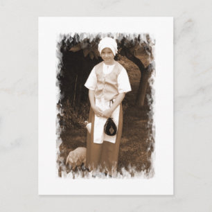 Tudor Rose Postkarte