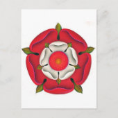 Tudor Rose Postkarte (Vorderseite)